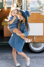 froo denim dress Froo Stella Denim Dress