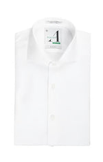 Alviso Long Sleeve Classic Fit White Shirt