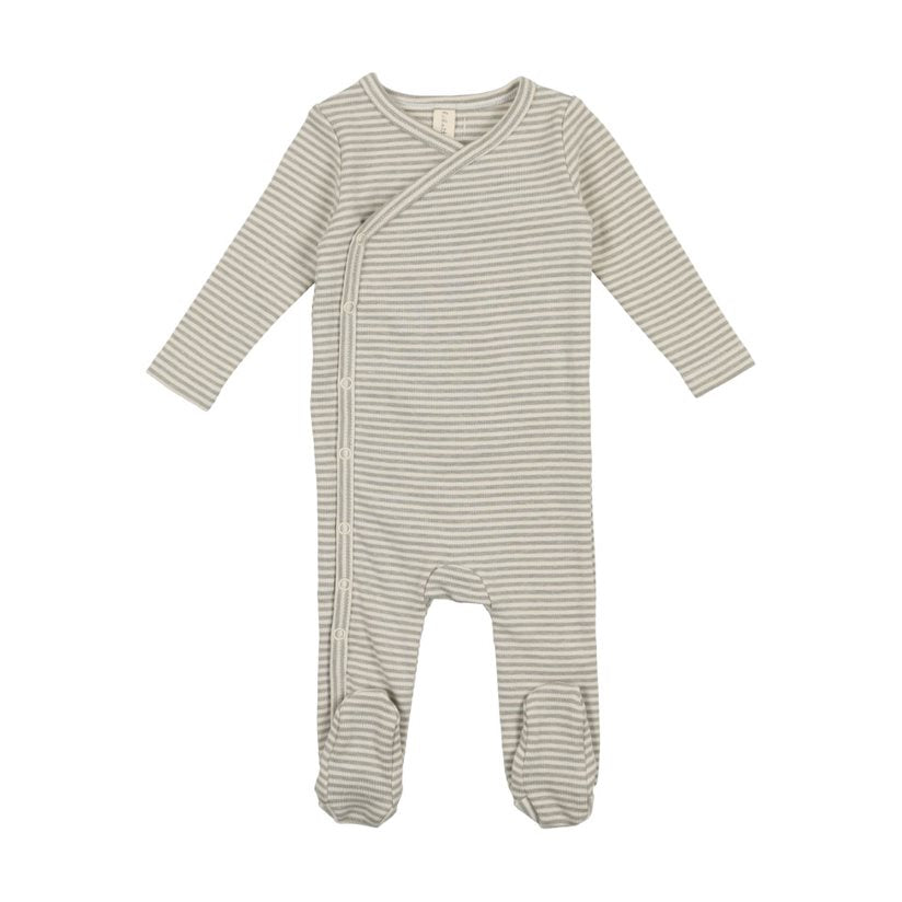 Lilette Heather Striped Gift Set - Sage