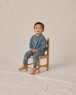 Quincy Mae Relaxed Fleece Sweatshirt Set - Silver Moons