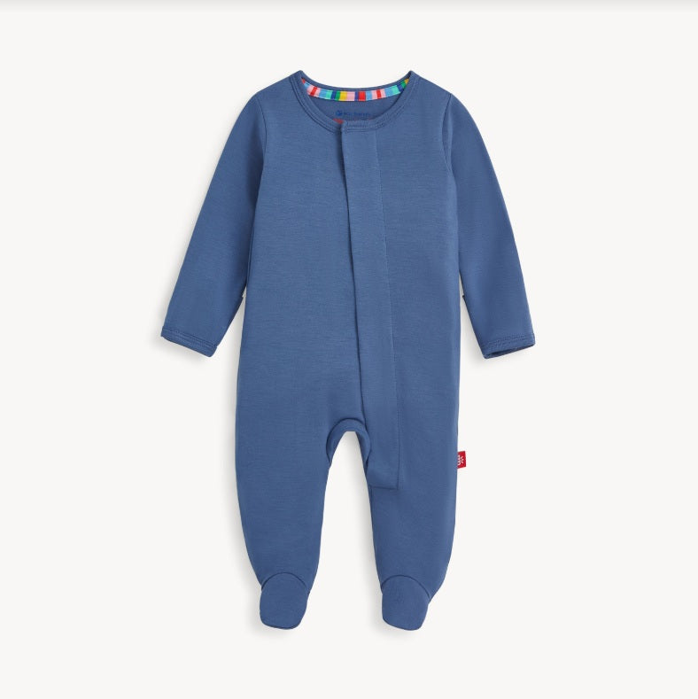 Magnetic Me Modal Footie - Bainbridge Blue