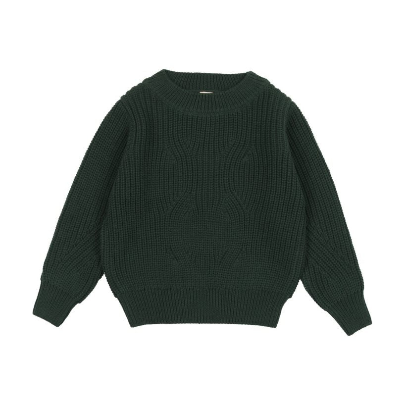Analogie Chunky Knit Sweater - Forest