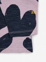 Bobo Choses Retro Flowers Top - Lavender