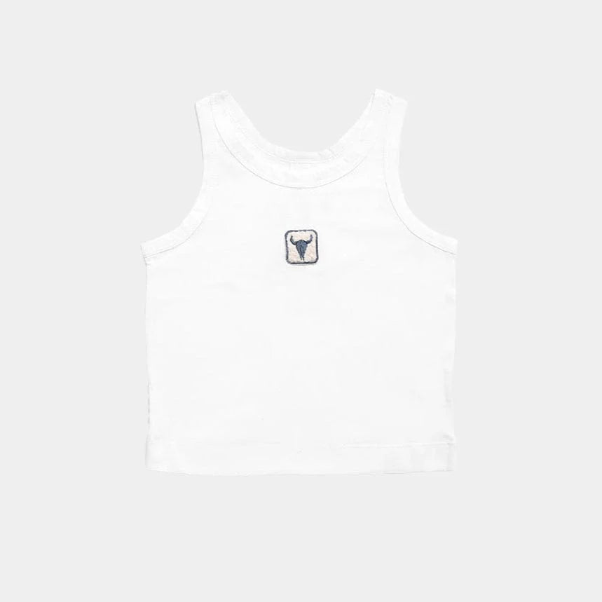 Booso Bison Wide Tank - White