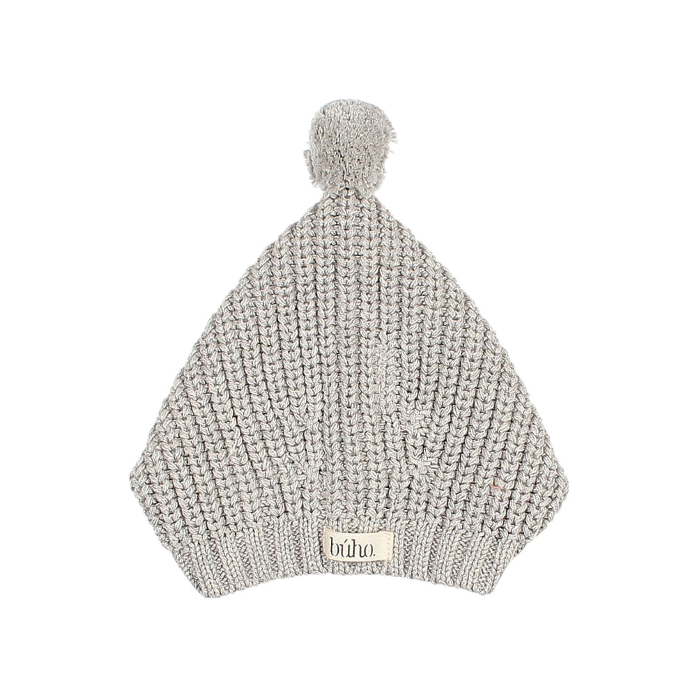 Buho Knit Baby Gift Set - Light Grey