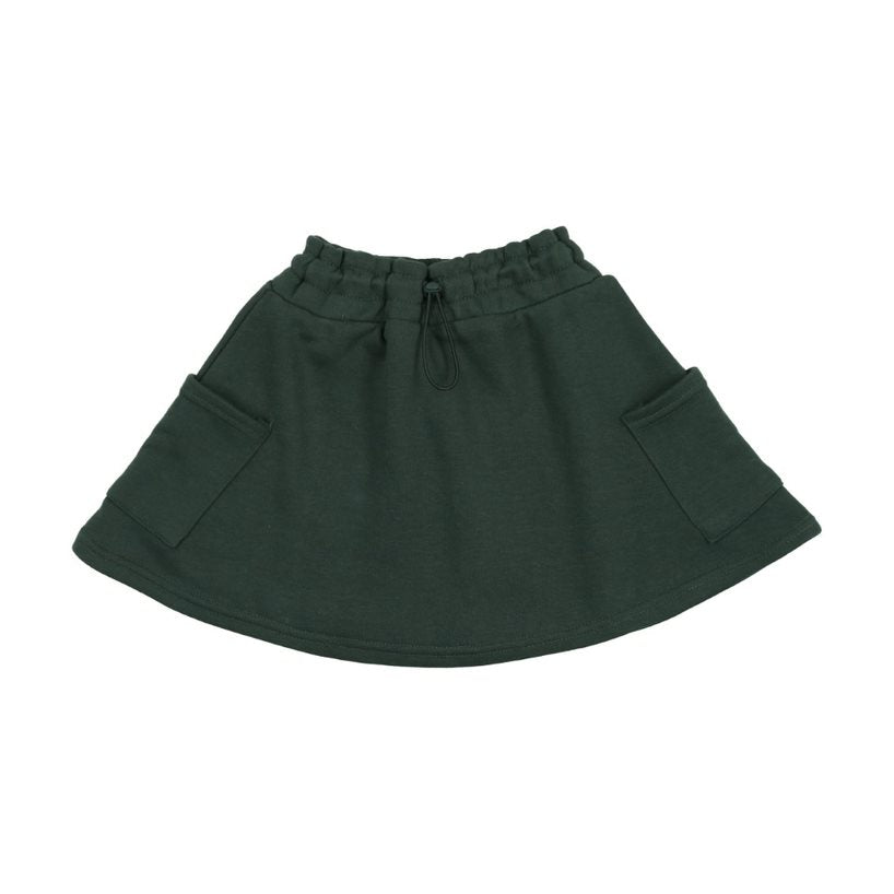 Lil Legs Sweatshirt Toggle Skirt - Green