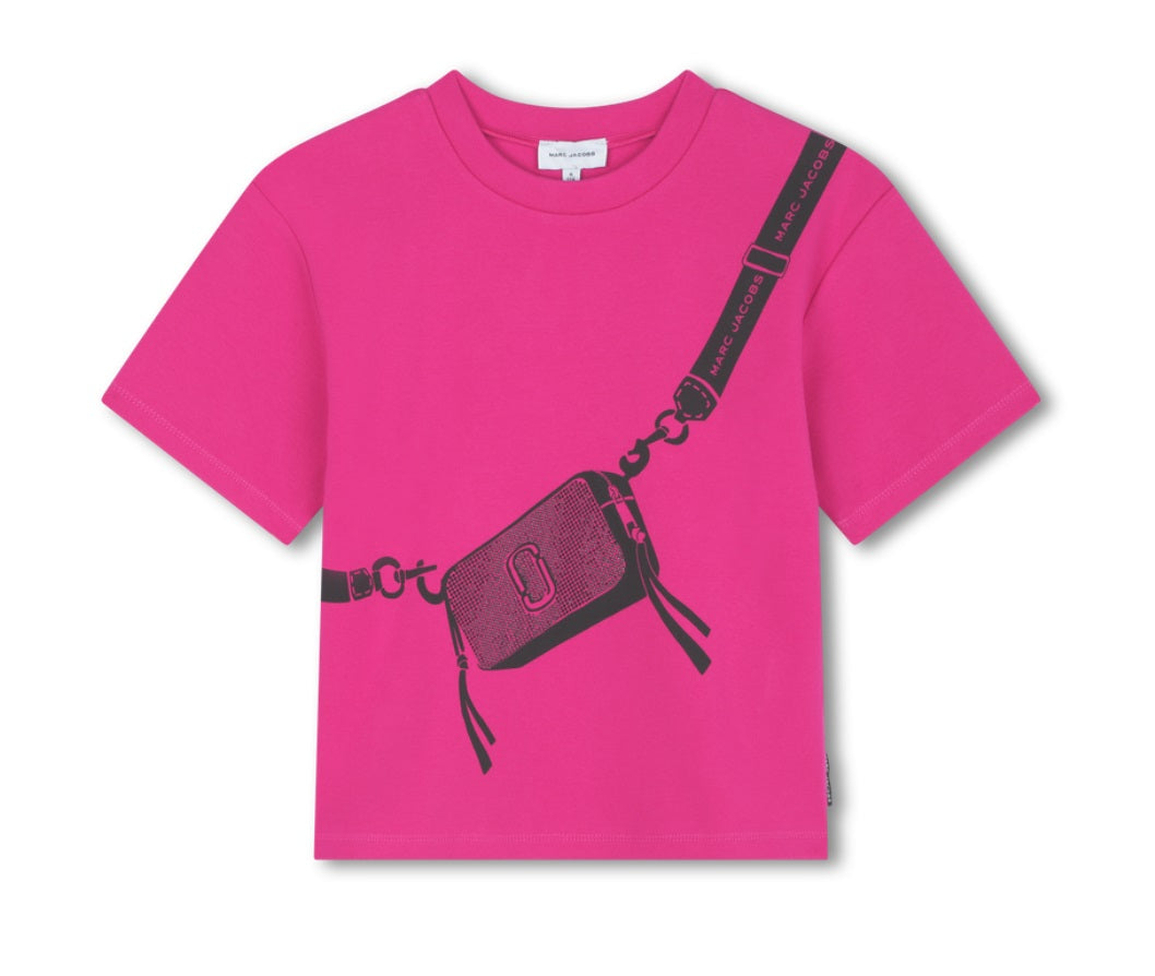Marc Jacobs Snapshot Graphic Tee Apricot – The Shoppe Miami