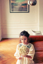 Louis Louise Mahani Twill Dress - Cream