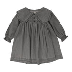 Lil Legs Denim Tencel Dress - Grey Wash