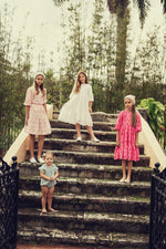 Teela Eyelet Dress - Pink