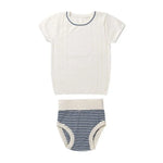 Klai Pointelle Knit Set - White