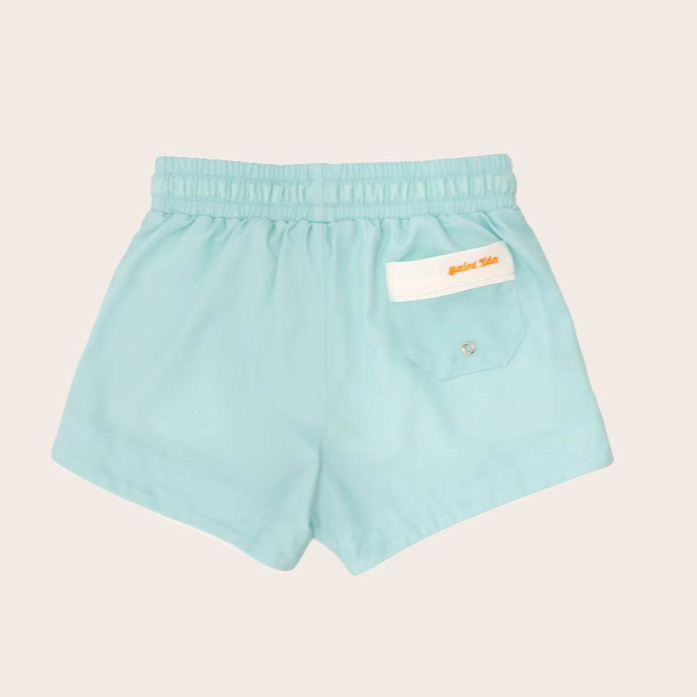Saint Ida Coney Island Solid Swim Trunk