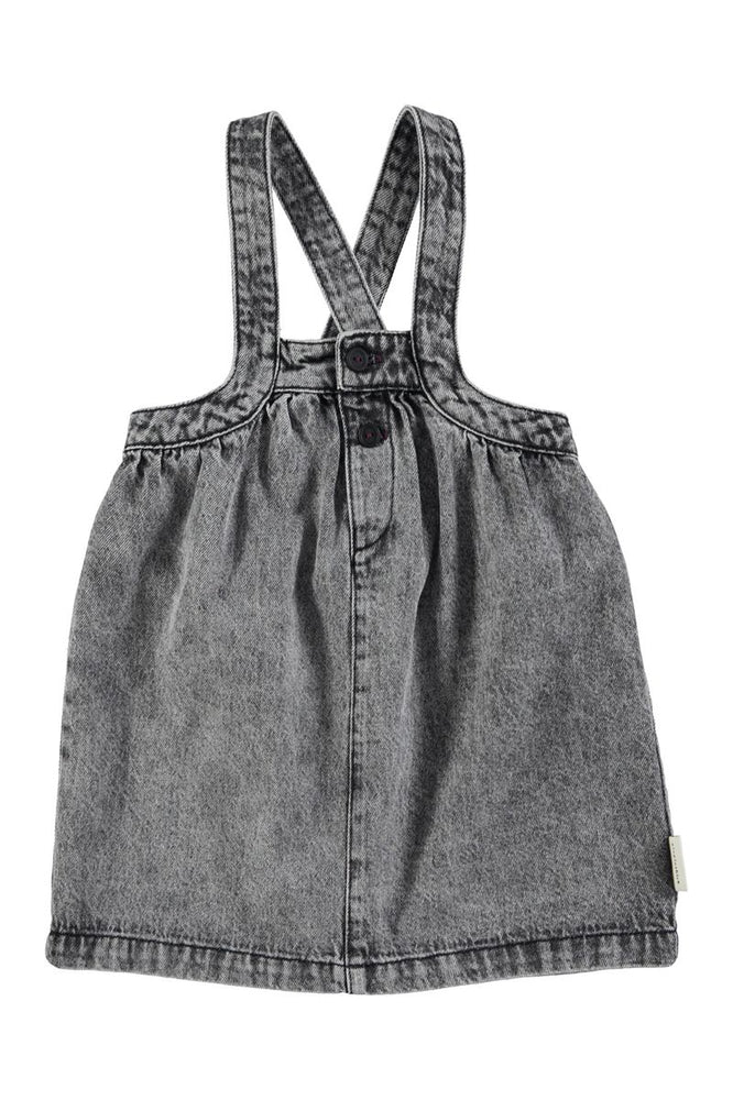 soorploom TIPPI pinfore（black denim) Soor Ploom Tippi Pinafore Black Denim