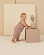 Rylee + Cru Waffle Jumpsuit - Mauve