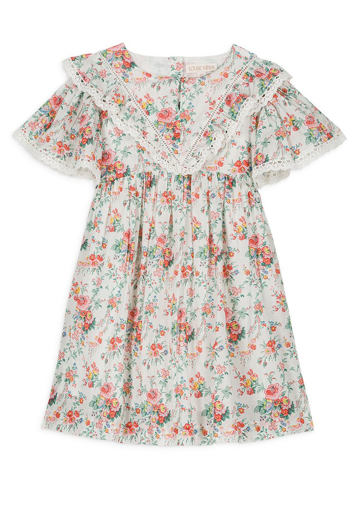 Louise Misha Siloe Dress - Cream Rosa Festa