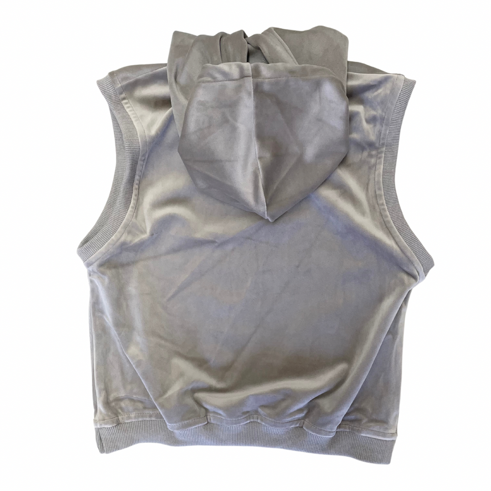 Resort by Euro Velour Vest - Taupe