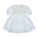 Teela Crochet Dress - White
