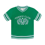 Teela Tennis Logo Boys Top - Green