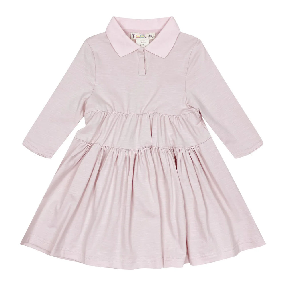 Teela Polo Dress - Light Pink