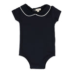 Lil Legs Peter Pan Onesie - Navy/White