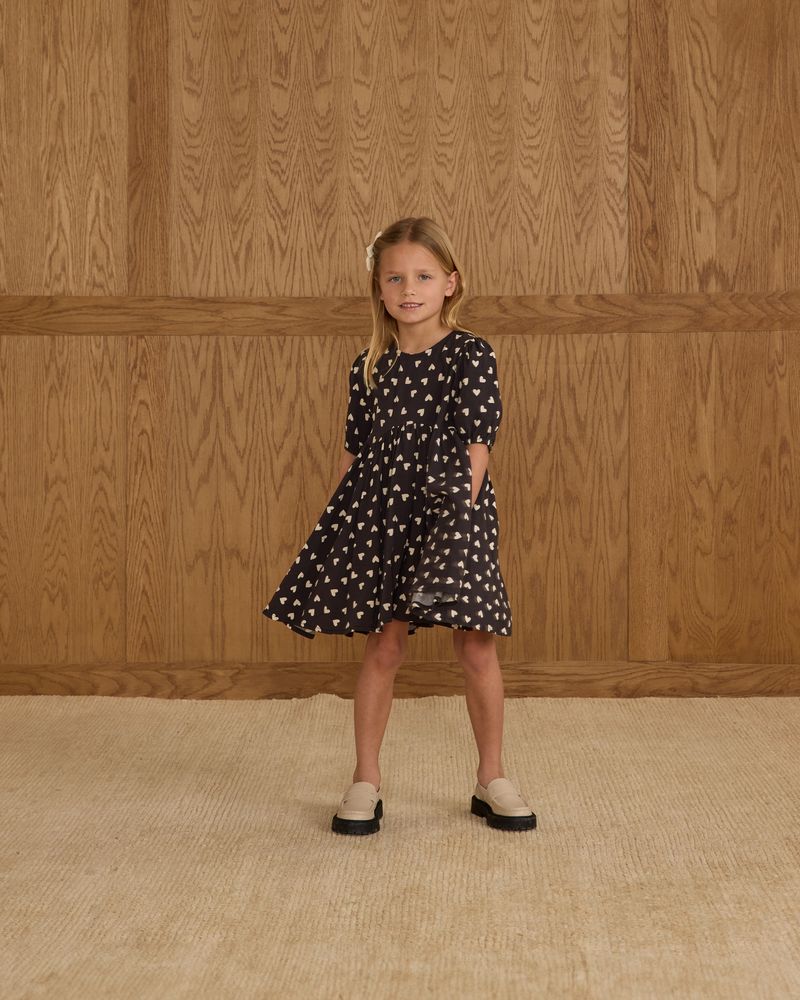Rylee + Cru Rose Dress - Hearts
