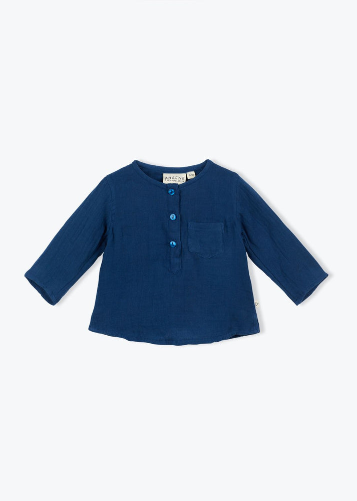 Arsene et les Pipelettes Baby Tunic - Navy