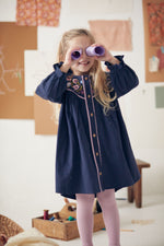 Louise Misha Florian Dress - Midnight