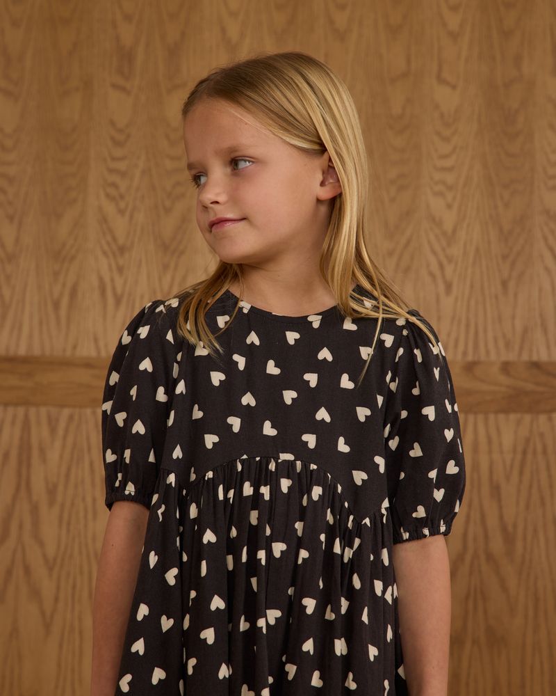 Rylee + Cru Rose Dress - Hearts