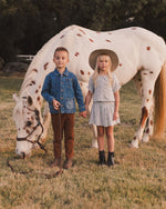 Rylee + Cru Liv Blouse - Ditsy