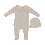 Maniere Pocket Cutie Footie - Grey