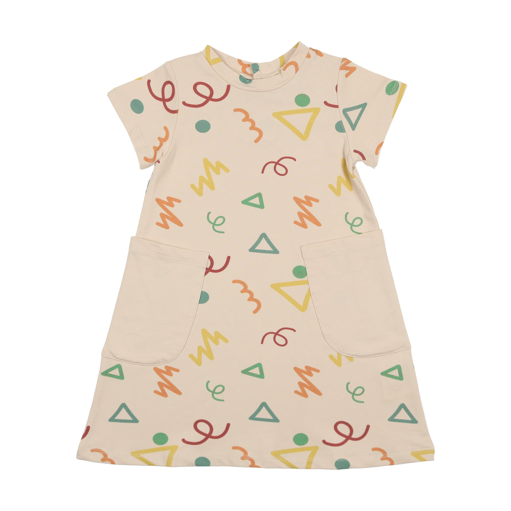 Montee Floral Summer Fun Dress - Beige