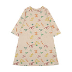 Montee Floral Summer Fun Dress - Beige