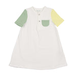 Montee Colorblock Dress - Sage