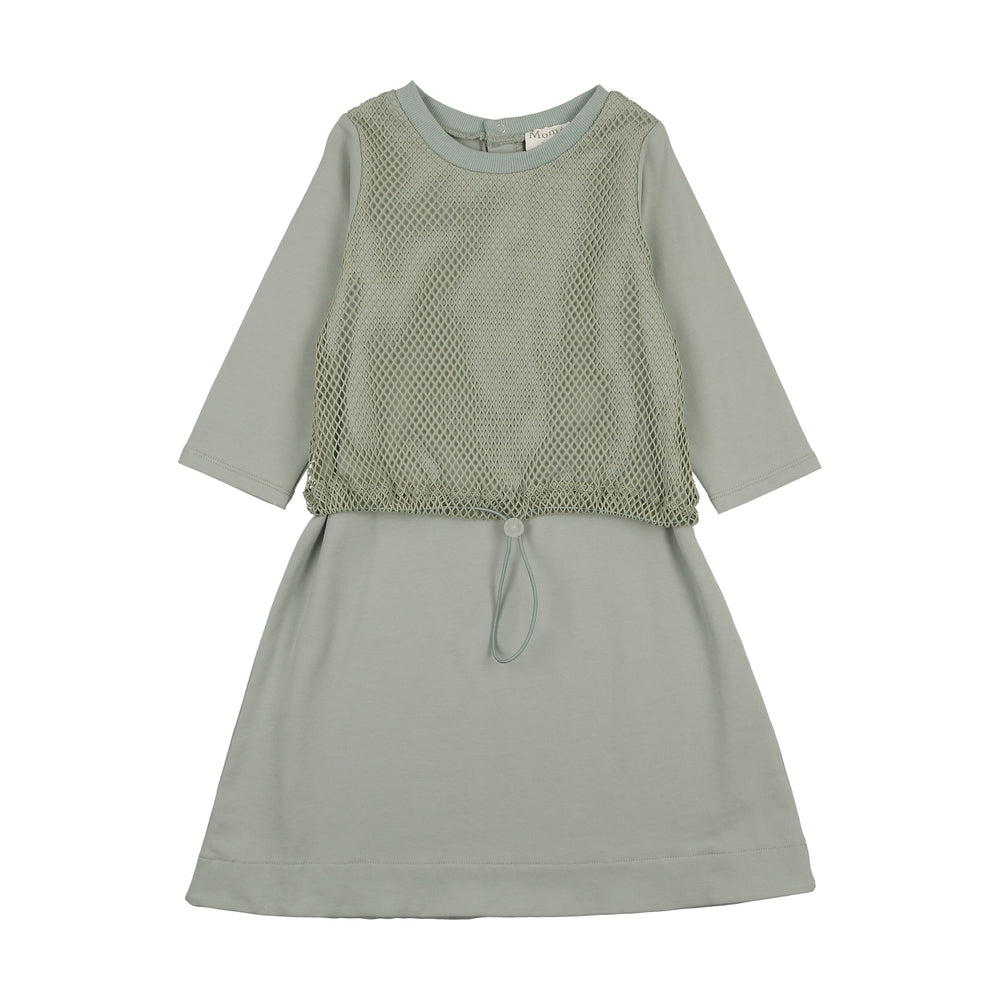 Montee Mesh Sports Dress - Sage