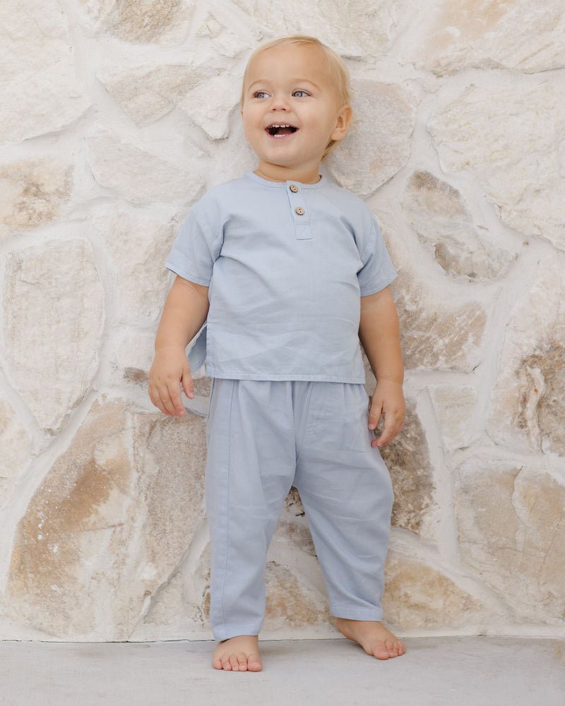 Quincy Mae Henry Top - Chambray