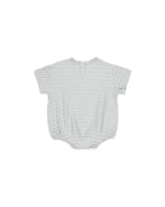 Quincy Mae Relaxed Bubble Romper - Sky