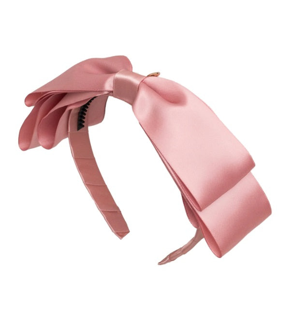 Project 6 Heather Satin Headband  - Sweet Nectar