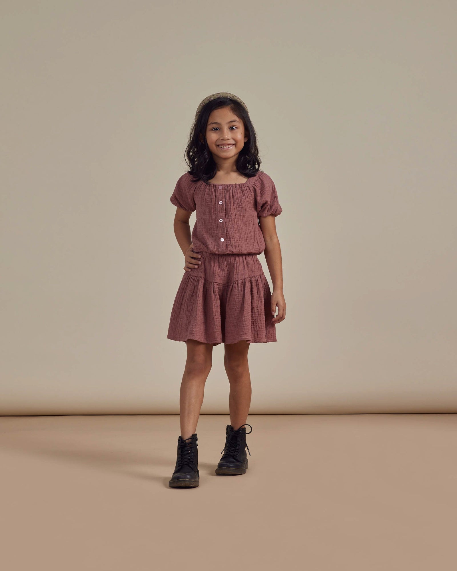 Skipper Top - Raspberry 2-3y Skipper Top - Raspberry 2-3y