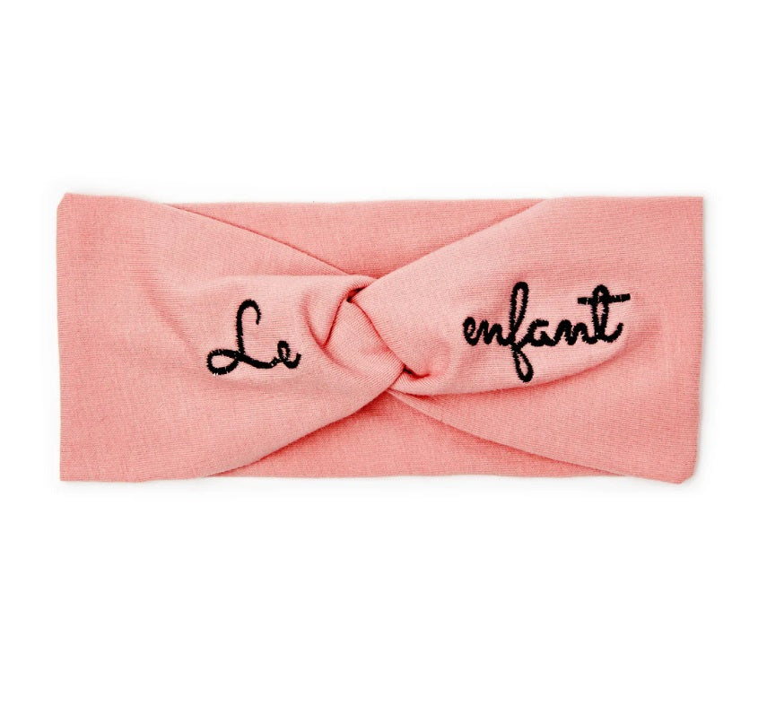 Le Enfant Thin Knit Headband Blue Le Enfant Thin Knit Headband Blue