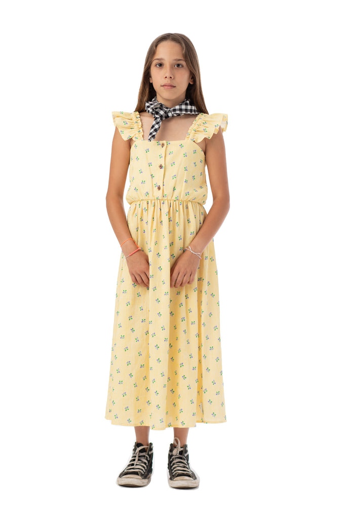 Piupiuchick Maxi Dress - Yellow