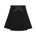 Little Parni Short Bow Skirt - Black