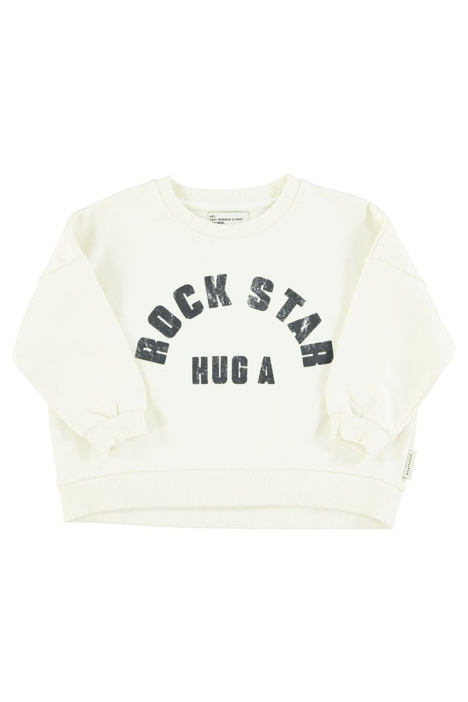 Piupiuchick Rock Star Sweatshirt - Ecru
