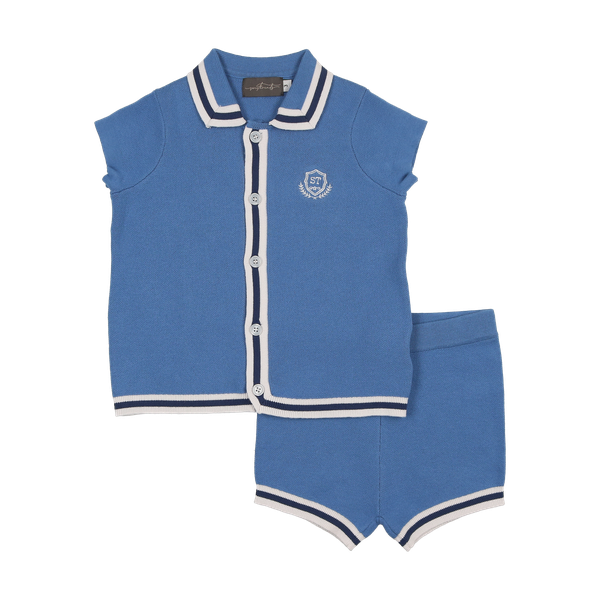 Sweet Threads Ashton Set - Cobalt Blue