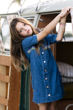 Froo Lilac Denim Dress