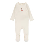 Lilette Doll Footie - Cream