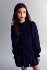 The New Society Nora Dress - Infinite Navy