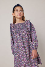 Tocoto Vintage Navy Flower Dress