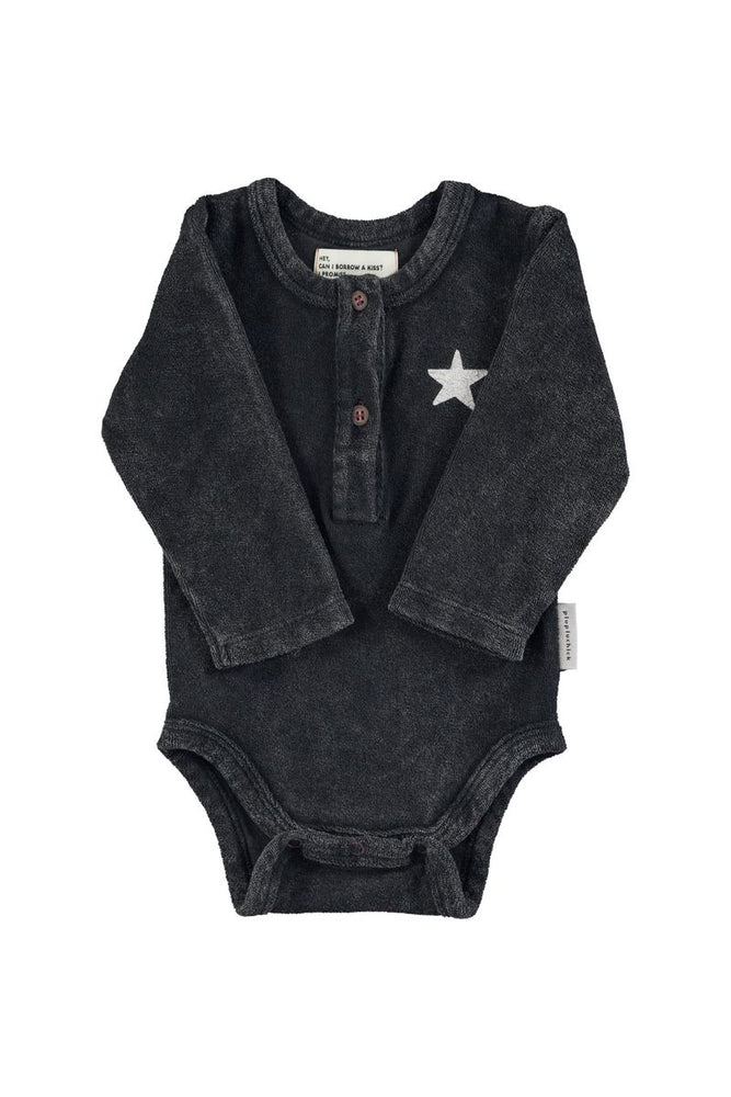 Piupiuchick Rock & Roll Bodysuit - Faded Black