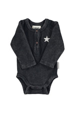 Piupiuchick Rock & Roll Bodysuit - Faded Black