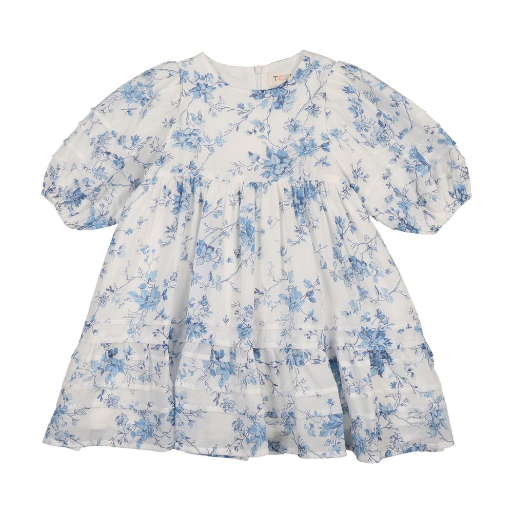 Teela Toile Pleat Dress